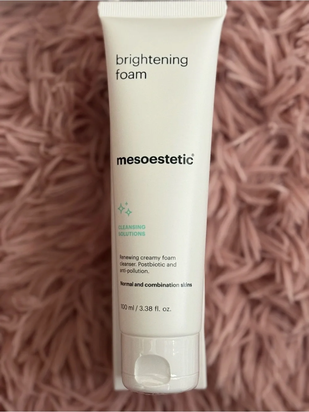 mesoestetic Creamy Cleansing Foam — White Packaging